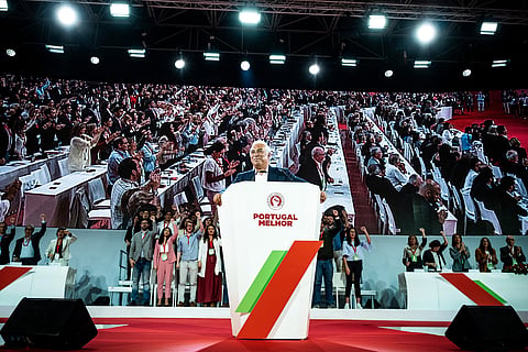 António Costa num congresso do PS