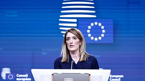 Roberta Metsola, presidente do Parlamento Europeu