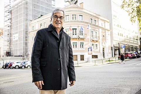 Jorge Viana, presidente da APEX, frente ao edifício que irá albergar os novos escritórios da agência, em Lisboa. Foto: Reinaldo Rodrigues/Global Imagens