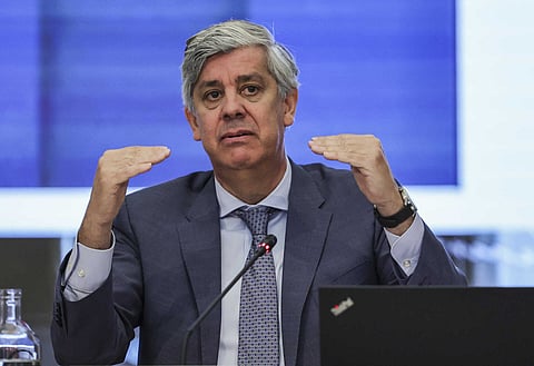Mário Centeno, governador do Banco de Portugal. Fotografia: Leonardo Negrão / Global Imagens