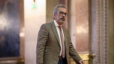 O ministro dos Negócios Estrangeiros, Paulo Rangel.