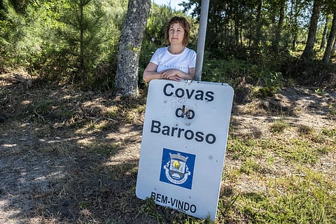 Lúcia Dias Mó, presidente da Junta de Freguesia de Covas do Barroso. Fotografia: Leonel de Castro / Global Imagens