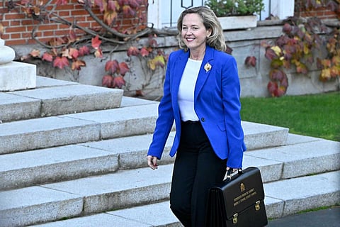 Nadia Calviño, em novembro de 2023. Fotografia: JAVIER SORIANO / AFP