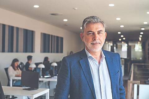 Para Alfredo Valente, CEO da IAD Portugal, 2023 foi um dos anos “mais desafiantes para o setor imobiliário”. FOTO: Igor Martins/Global Imagens