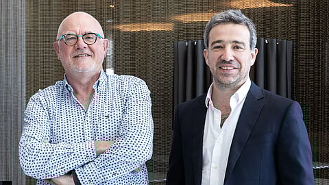 Steven Braekeveldt (direita) e Luís Menezes (esquerda). Foto: D.R