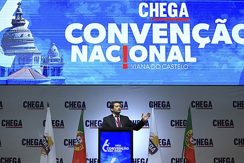 André Ventura, líder do Chega.