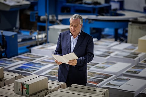 José Manuel Lopes de Castro é o presidente da APIGRAF. FOTO: Miguel Pereira/Global Imagens