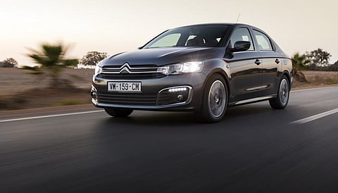 Citroën C-Elysée com alerta para os preços dos combustíveis