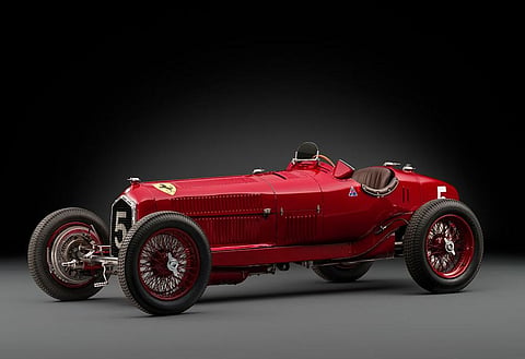 Alfa Romeo histórico da Scuderia Ferrari vai a leilão