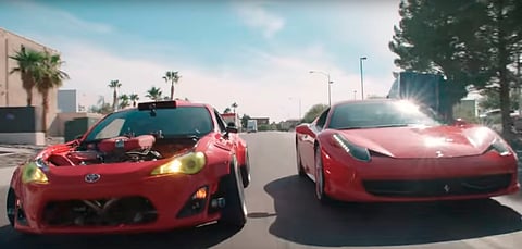 O Toyota com ‘coração’ de Ferrari