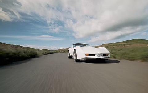 Corvette C3: um ‘tubarão’ na Islândia