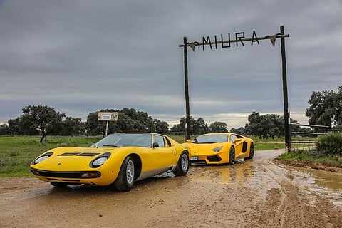 Lamborghini Miura regressa às origens