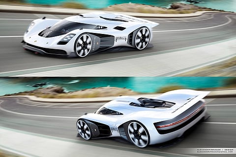 Hipercarro Porsche com 1300 CV