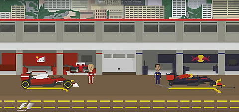 Retrospectiva da época de Fórmula 1 de 2016 em ‘8-bit’