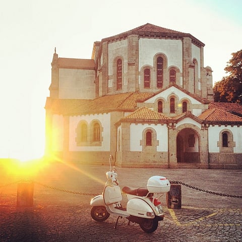 A Vespa do meu pai
