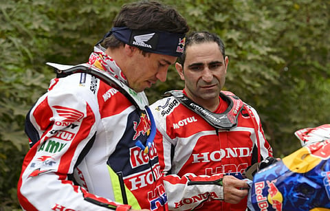Dakar: Barreda não acredita em concorrência dentro da equipa Honda
