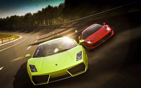 Derby: Um Ferrari vermelho ou um Lamborghini verde?