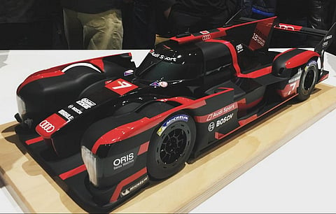 WEC: Este seria o Audi R18 de 2017