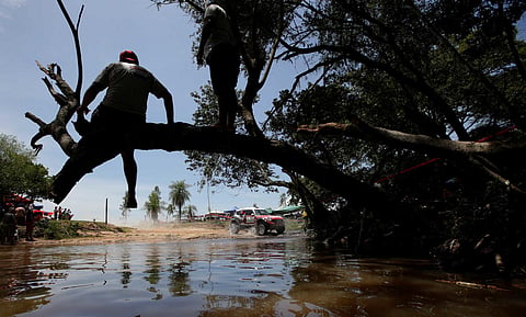 As melhores imagens do Dakar