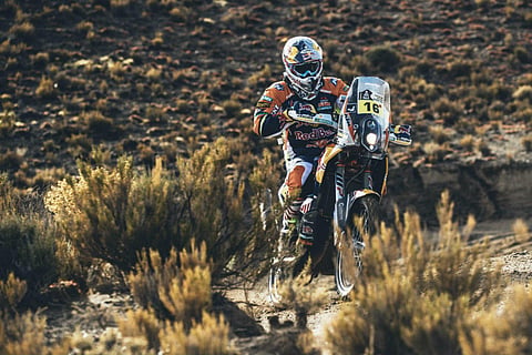 Dakar 2017, Etapa 4: Matthias Walkner vence, Barreda líder, Paulo Gonçalves 9º