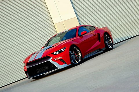 Ford Mustang transformado em GT