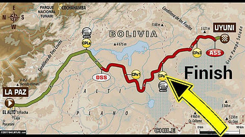 Dakar: Organização encurta etapa de hoje por causa do mau tempo