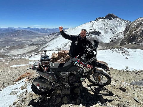 Pol Tarrés bate o seu próprio recorde de altitude numa Ténéré World Raid GYTR
