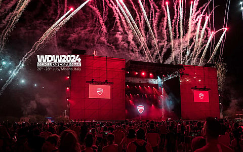 World Ducati Week 2024 em Misano