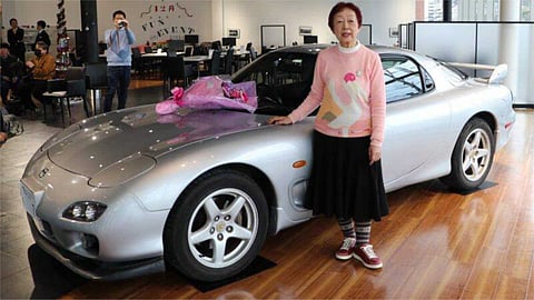 A incrível história da octagenária japonesa e o seu Mazda RX-7
