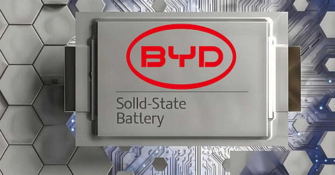 BYD avança com baterias de estado sólido já em 2027