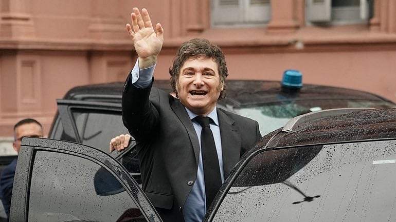 Presidente da Argentina, Javier Milei acusa Pedro Sánchez de usar migrantes para obter votos