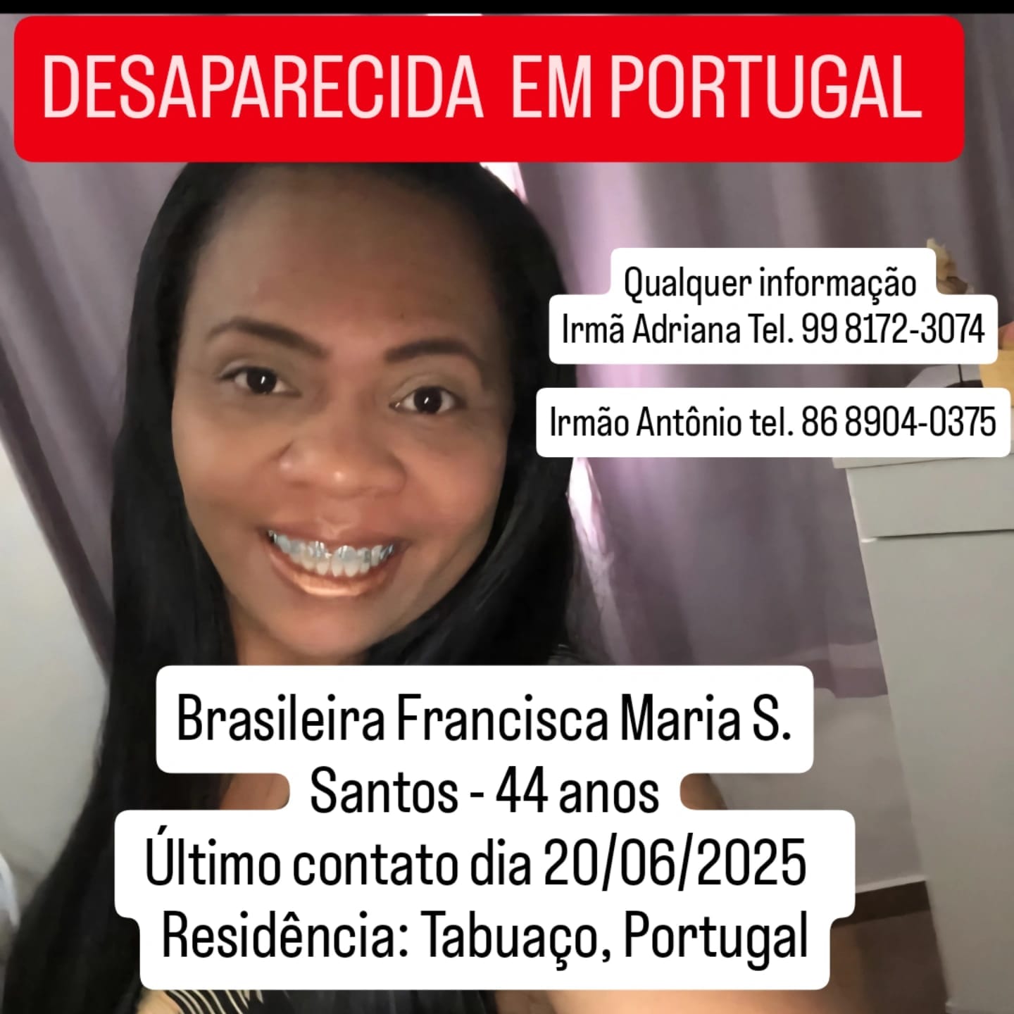 Family launches crowdfunding campaign to repatriate body of missing Brazilian woman