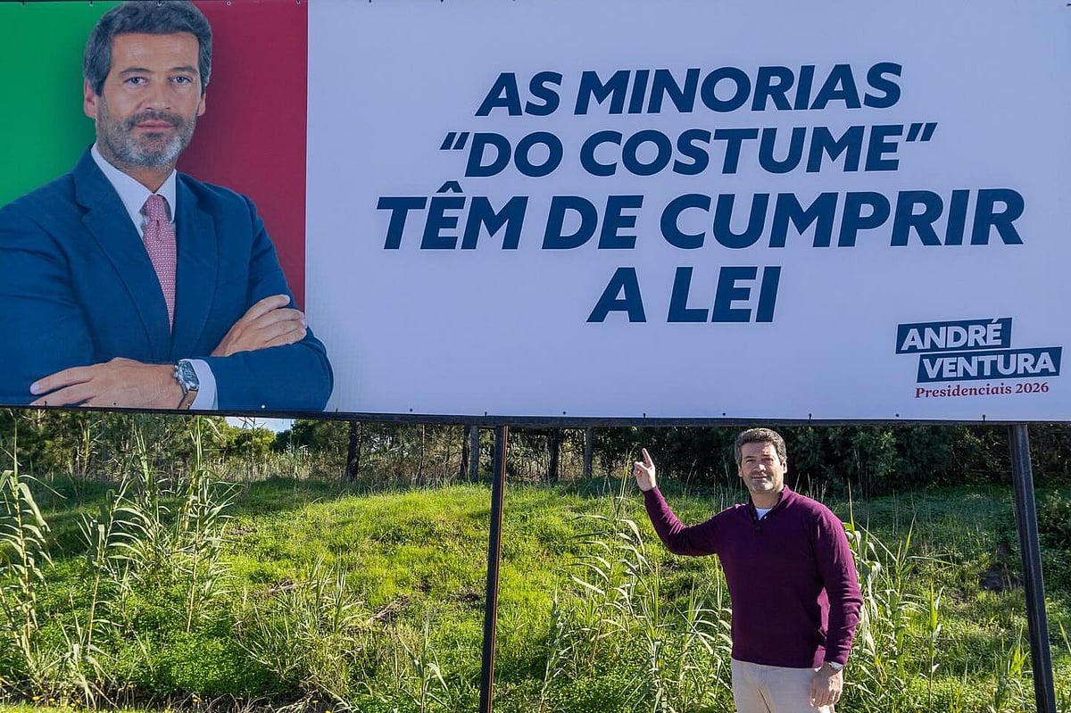 Discriminatory posters: Ventura accuses Court of Appeal of 'censorship' and announces appeal to Constitutional Court
