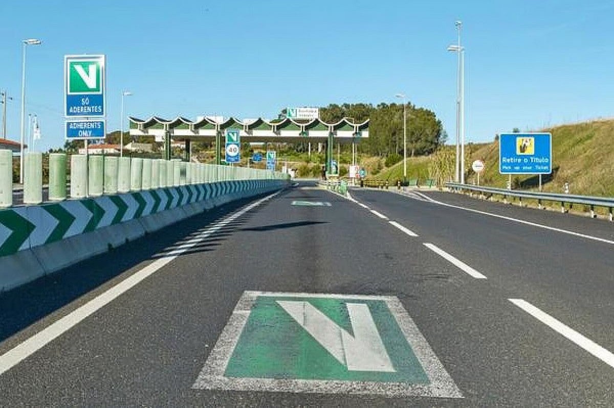 Woman found unconscious and lying on the A8 motorway