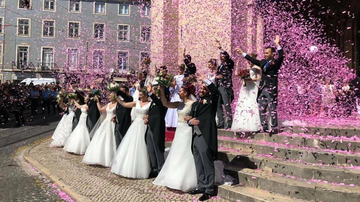 Love in Lisbon: Brazilians can also apply for a spot in the traditional 'St. Anthony's Weddings'