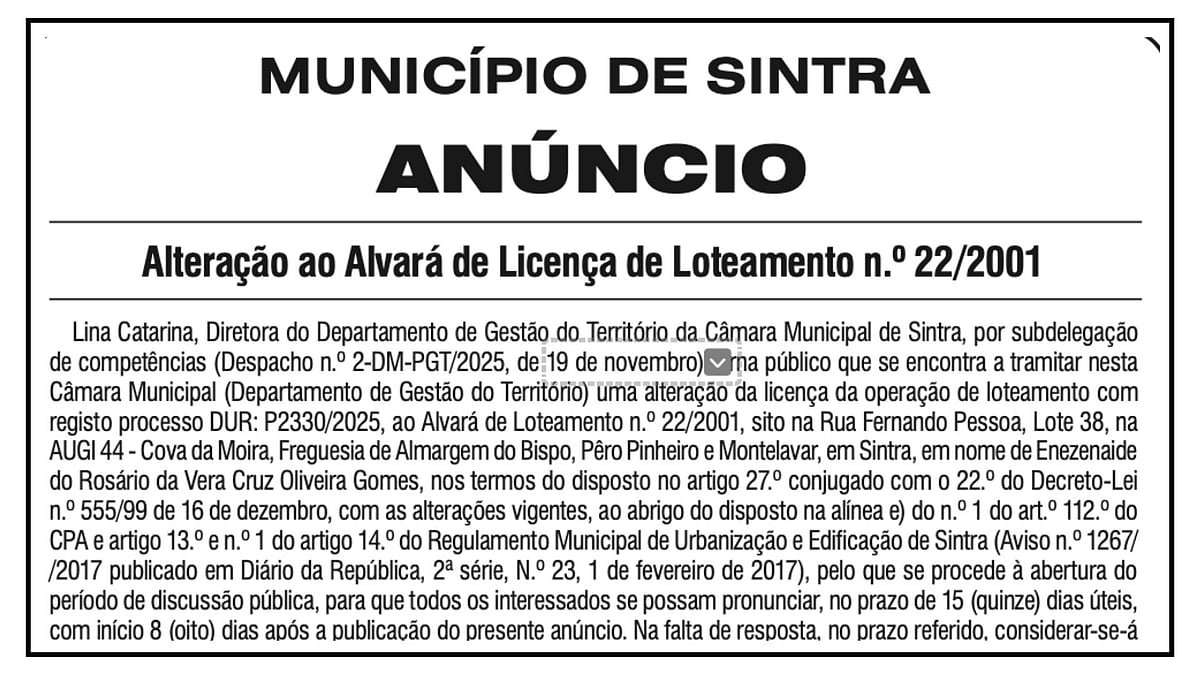 Sintra City Council