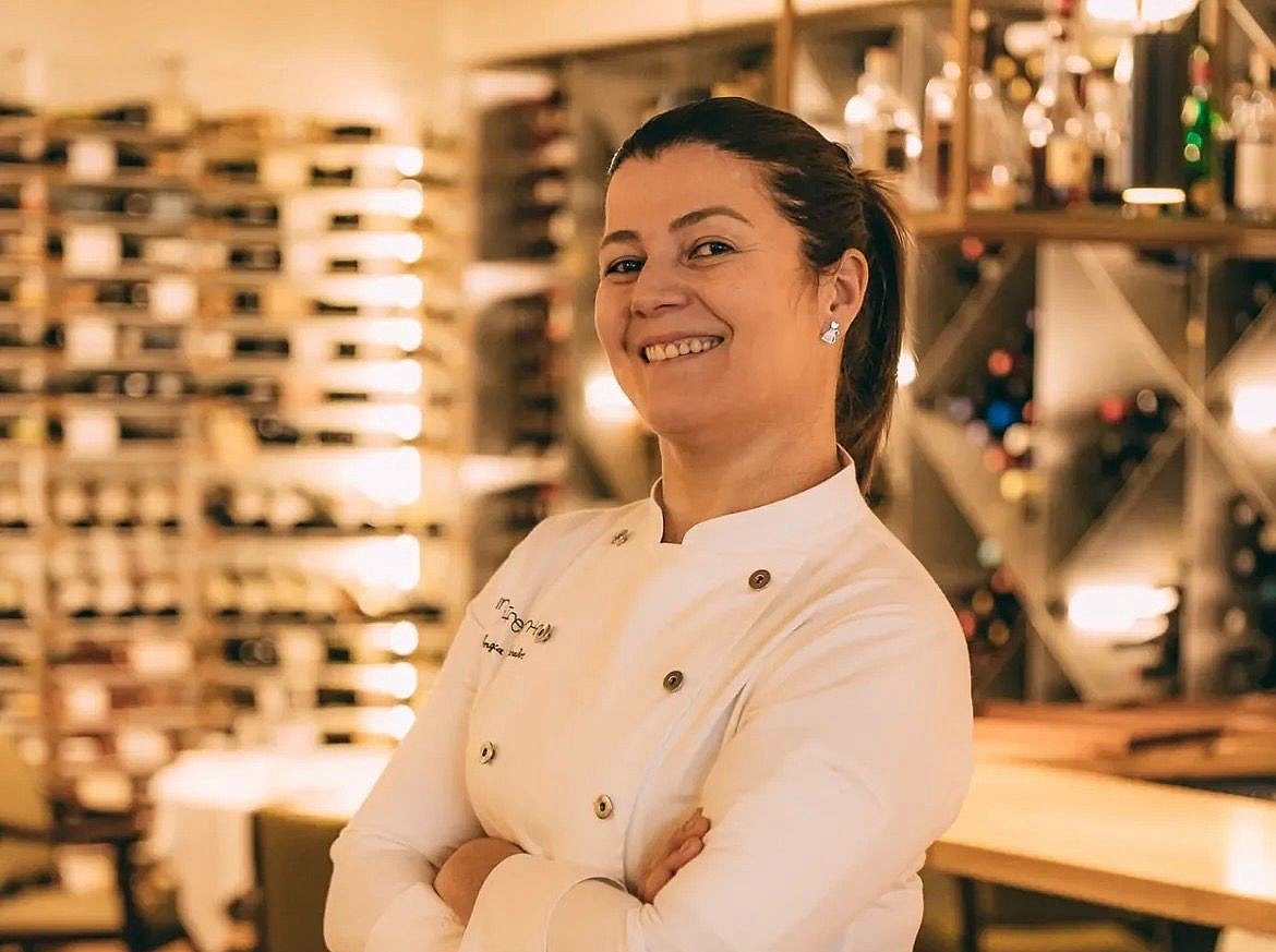 Angélica Salvador is the first Brazilian chef to win a Michelin star in Portugal
