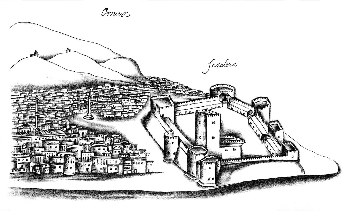 In the Persian Gulf, beyond the great fortress of Hormuz, the Portuguese also built another in Muscat