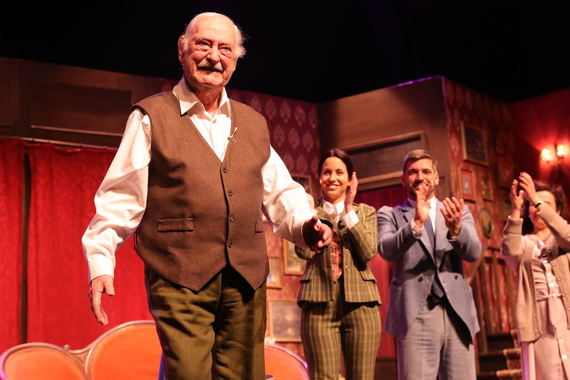 Ruy de Carvalho returns to the stage in April at the Coliseu do Porto