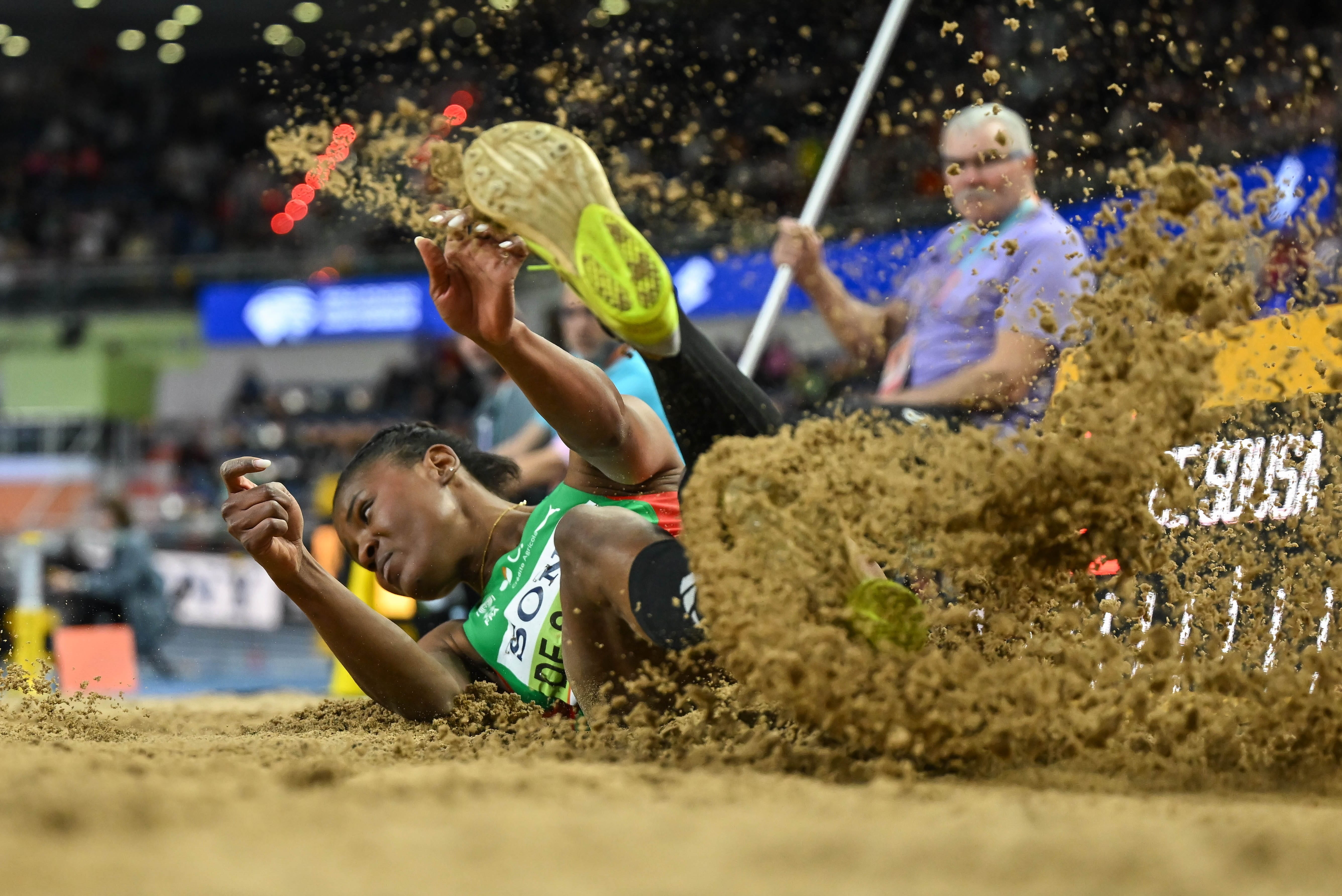 Agate Sousa is world long jump champion 18 years after Naide Gomes