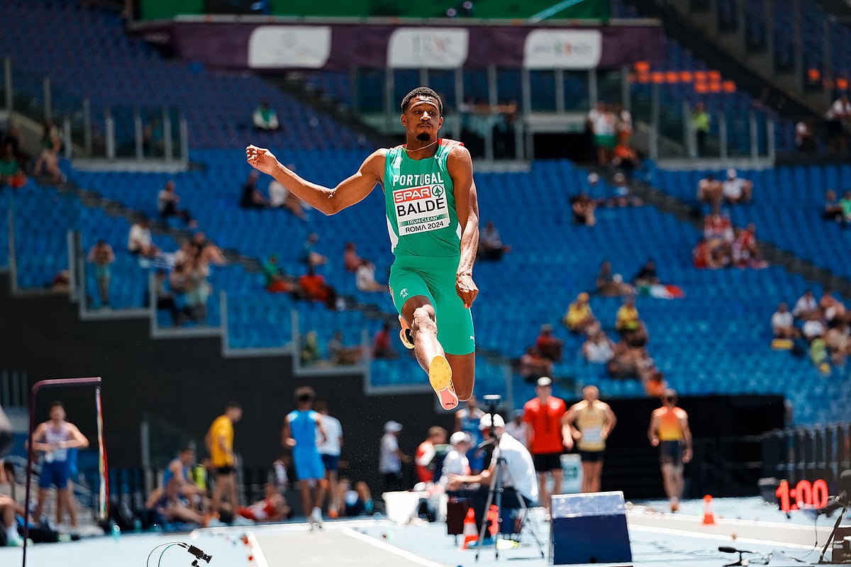 Gerson Baldé crowned world champion with new national long jump record