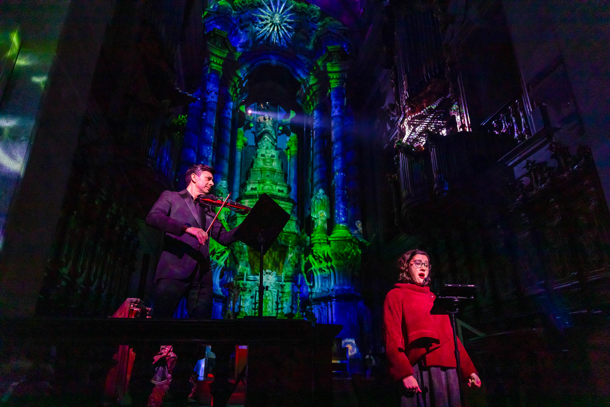 Immersive concerts return to the Clérigos Church