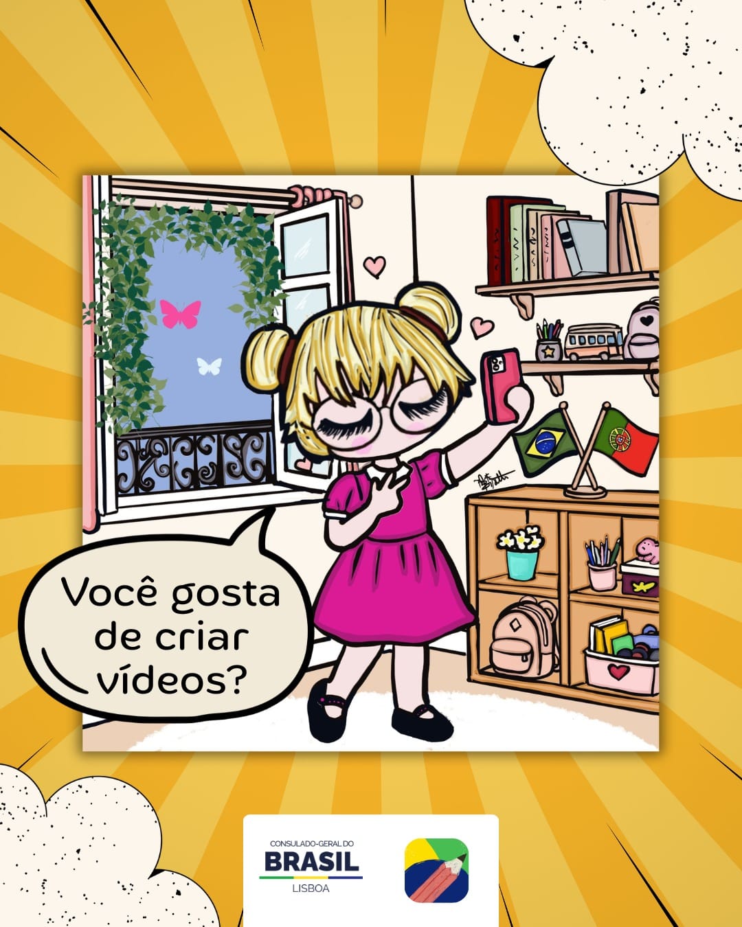 Miúdos da Ponte invite you to the 'Friends of Brazil' campaign