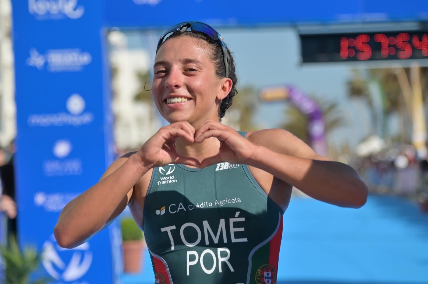 Maria Tomé wins silver medal at the Europe Triathlon Cup in Quarteira