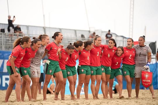 Women's Beach Soccer: Portugal beats Brazil in El Salvador Cup debut