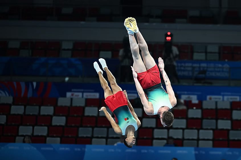 Portimão hosts European elite for the largest ever Trampoline European Championships in Portugal