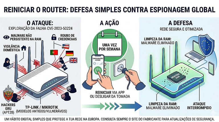 Reiniciar o router semanalmente: alerta da NSA e autoridades europeias ...
