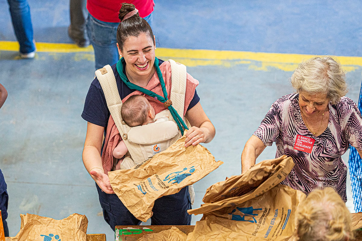 The Federation of Food Banks Against Hunger seeks volunteers for next week's collection