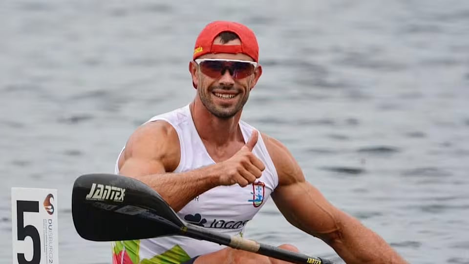 Fernando Pimenta wins bronze at the European Canoe Championships in Montemor-o-Velho