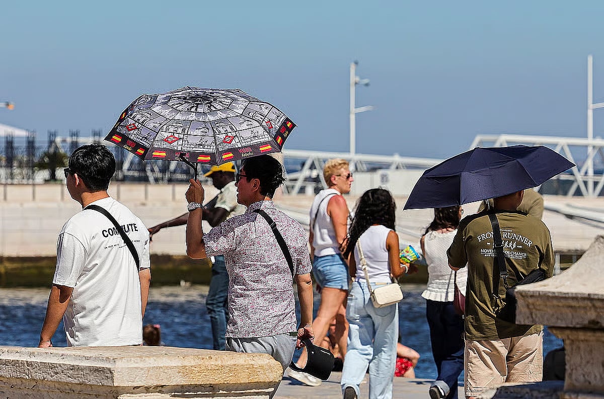 38 degrees expected in Évora. Fifteen municipalities across six districts at maximum fire risk